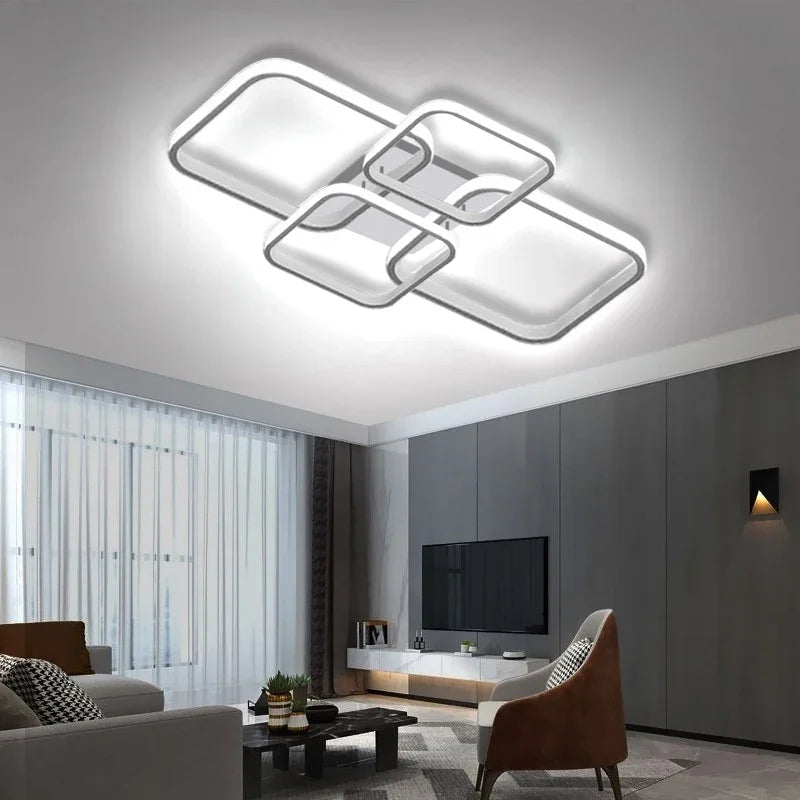 DARHYN - LED Ceiling Light 4 Squares