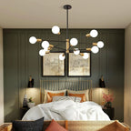 The Nova Black Sputnik Chandelier