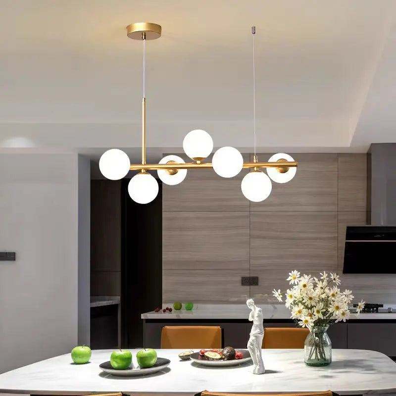 The Eira Nordic Glass Chandelier