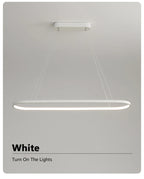 DARHYN - Modern LED Oval Overhead Pendant Light