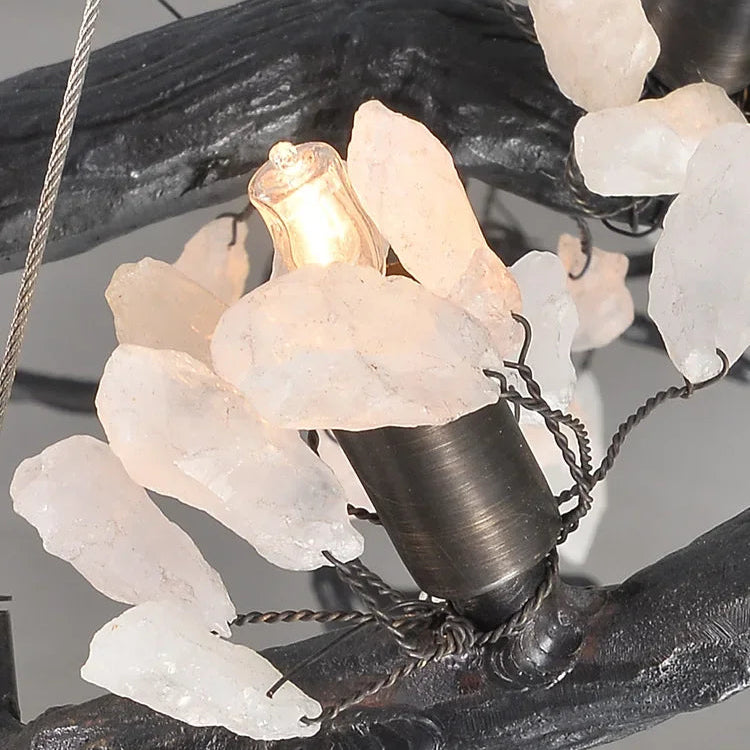 All Copper LED Creative Branch Chandelier