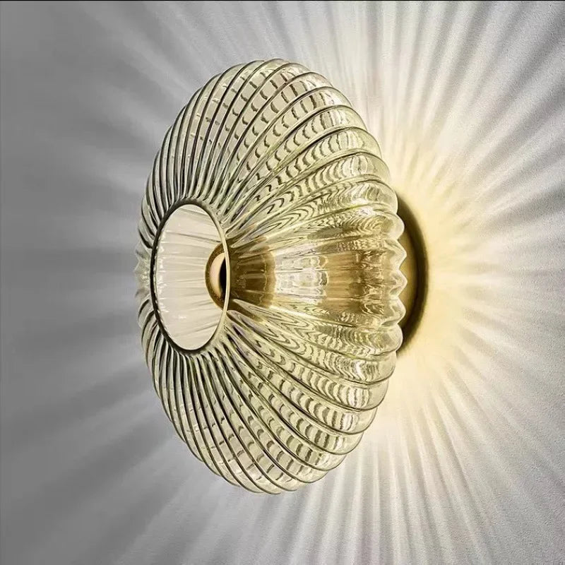 DARHYN - LED Wall Lamps Glass Ripple