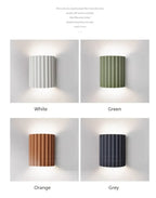 Macaron Resin Wall Light Sconces