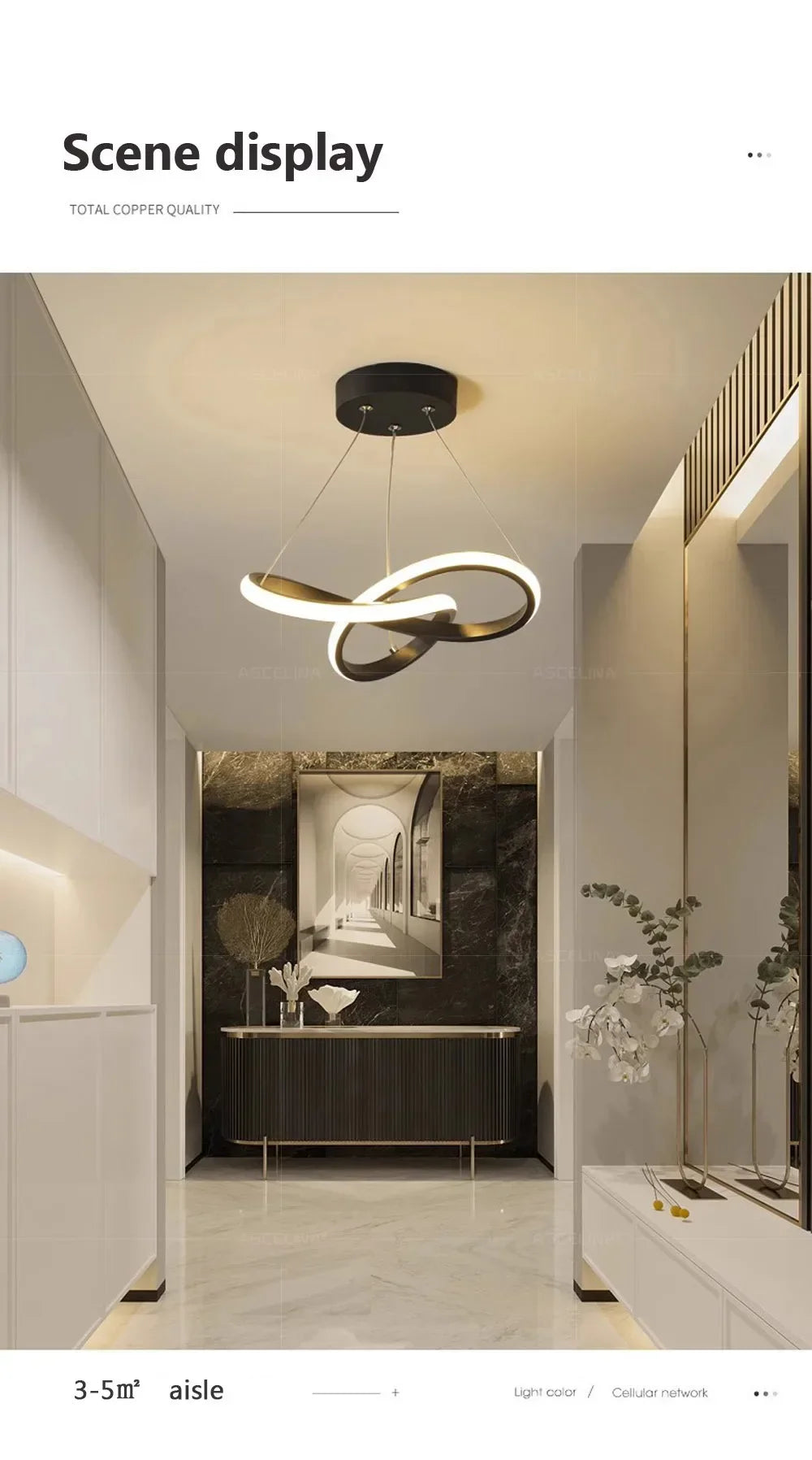 DARHYN - Nordic LED Ceiling Pendant Lamp