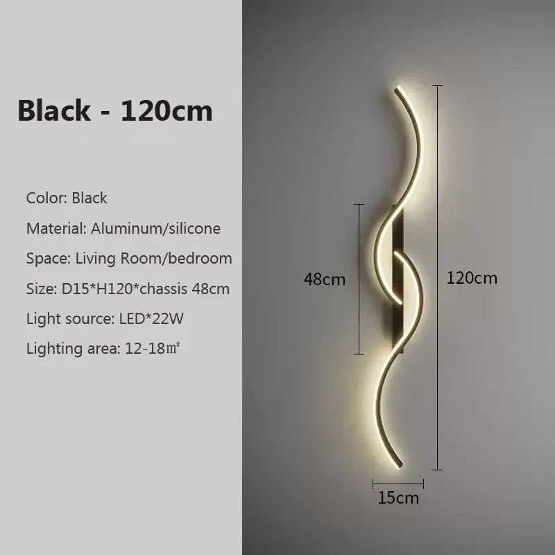 DARHYN - LED Wall Lamp Minimalist Long Strip