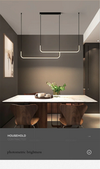 DARHYN - LED Strip Chandelier Light