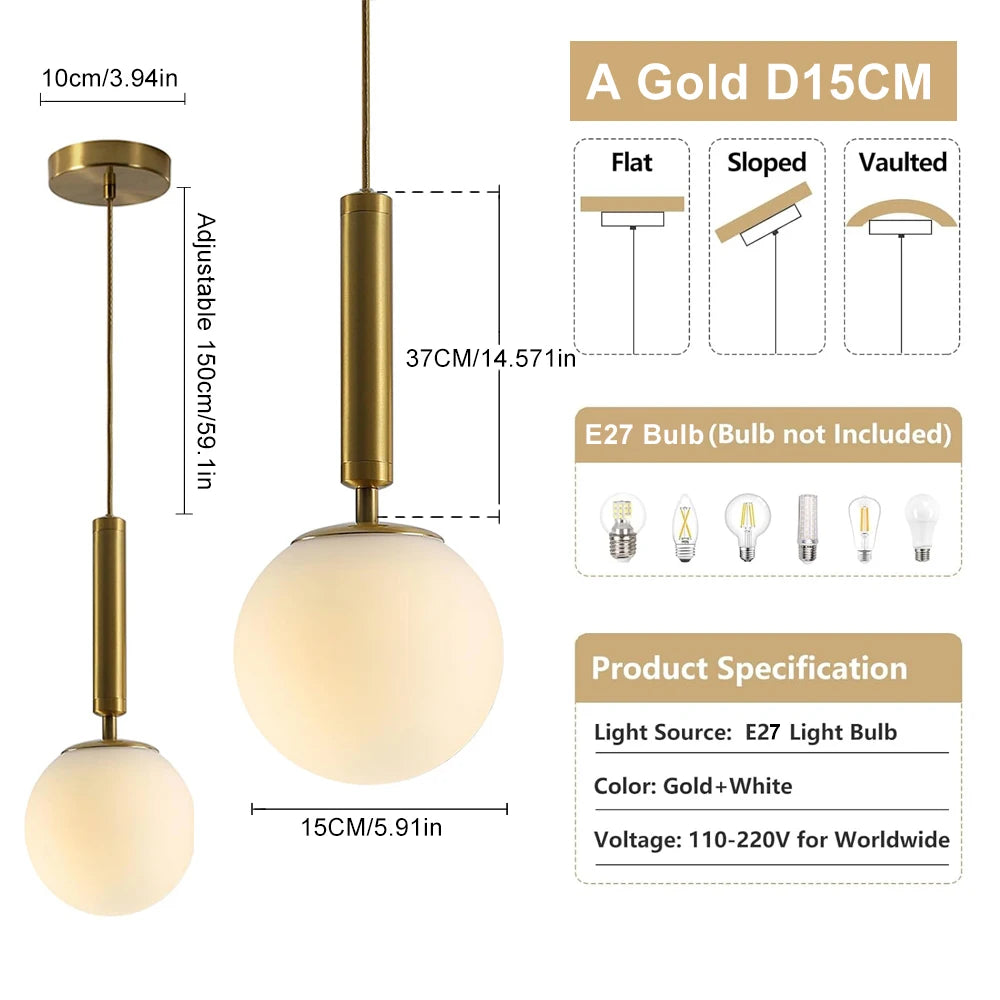 The Solara Textured Glass Pendant