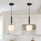 The Solara Textured Glass Pendant