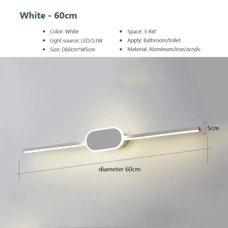 DARHYN - LED Wall Lamps Mirror Headlights