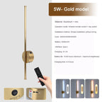 DARHYN - Motion Sensor Detection Rechargeable LED Wall Lamp