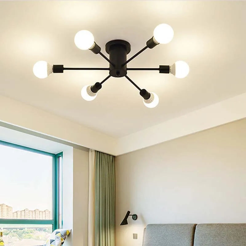 The Meridian Multi-Head Ceiling Light