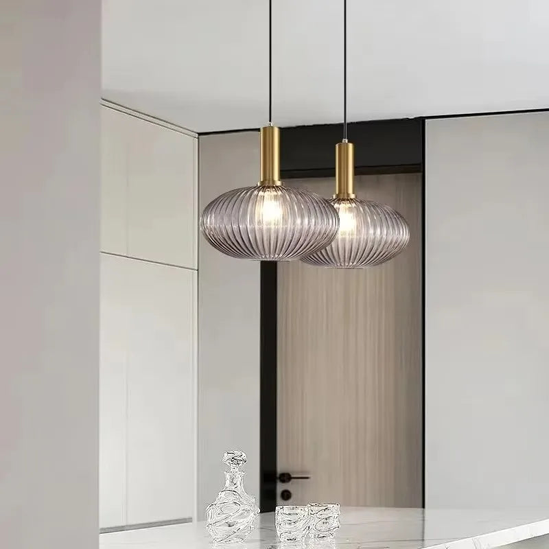 Nordic LED Glass Pendant Lamp