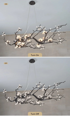 All Copper LED Creative Branch Chandelier