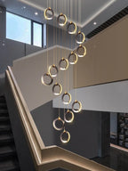 The Rings of Eclipse Modern Luxury Chandelier