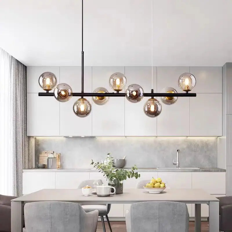 The Eira Nordic Glass Chandelier