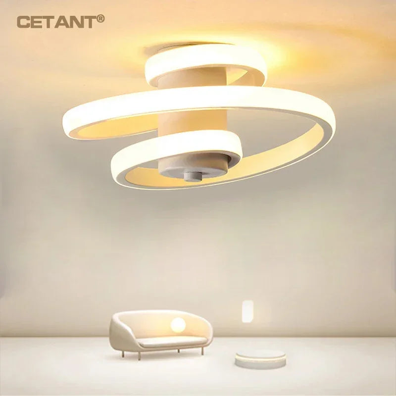 DARHYN - Spiral LED Ceiling Light