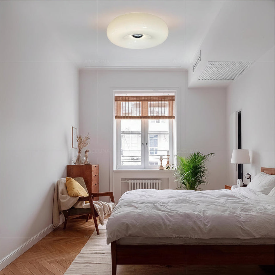 The Orbit Glass Donut Wall Lamp