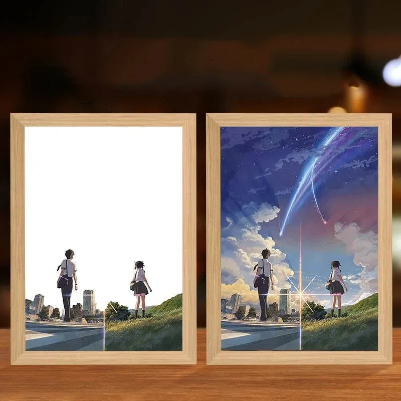💫🌠 Your Name LED Light Frame – Where Dreams and Stars Connect 🌙💞