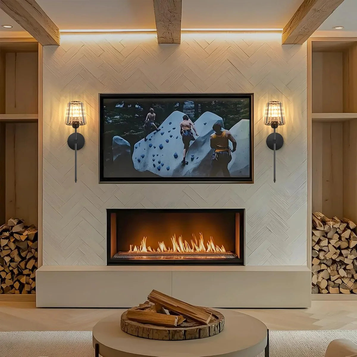 The Prism Wireless RGB Crystal Sconce