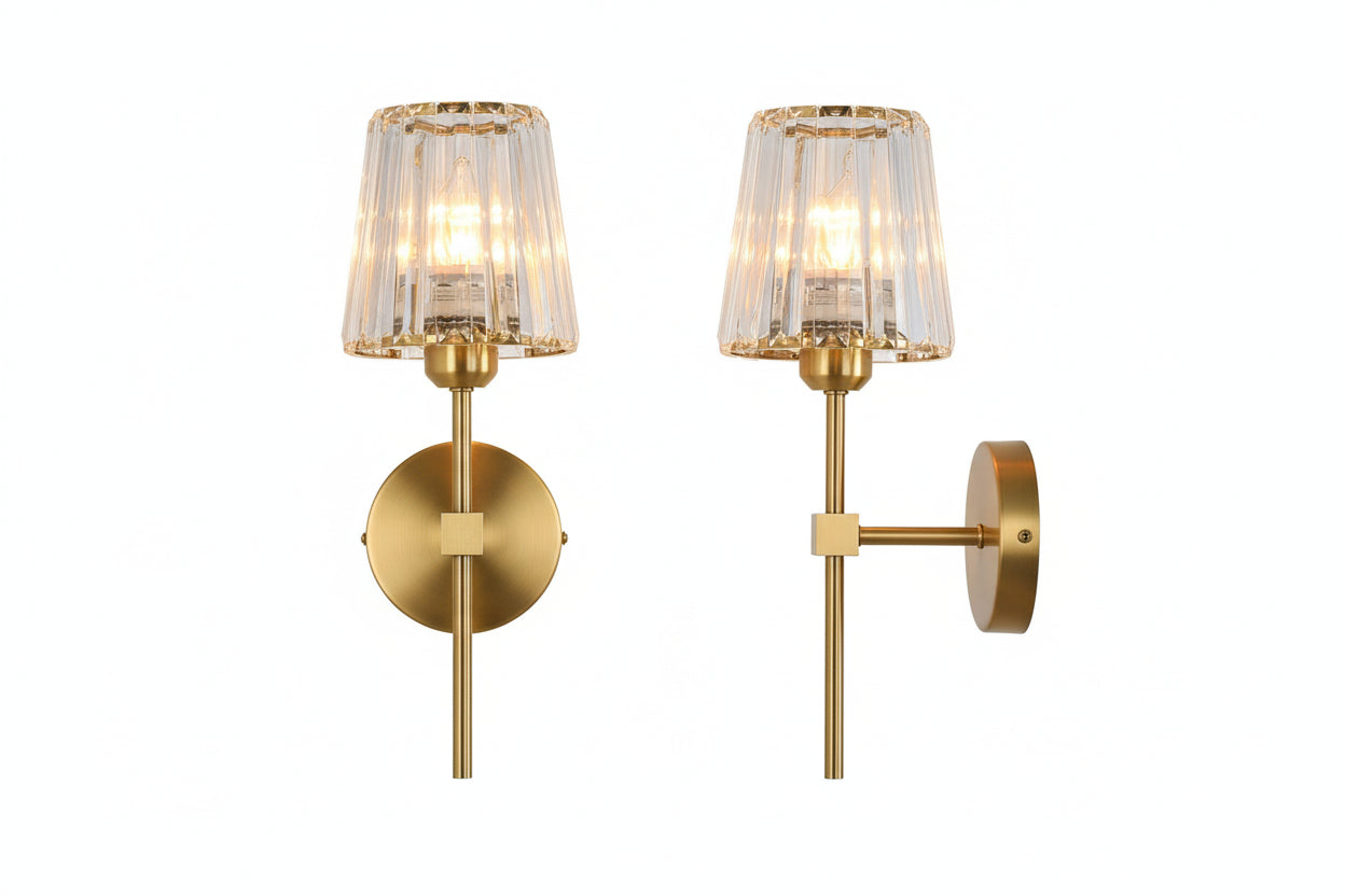 The Prism Wireless RGB Crystal Sconce