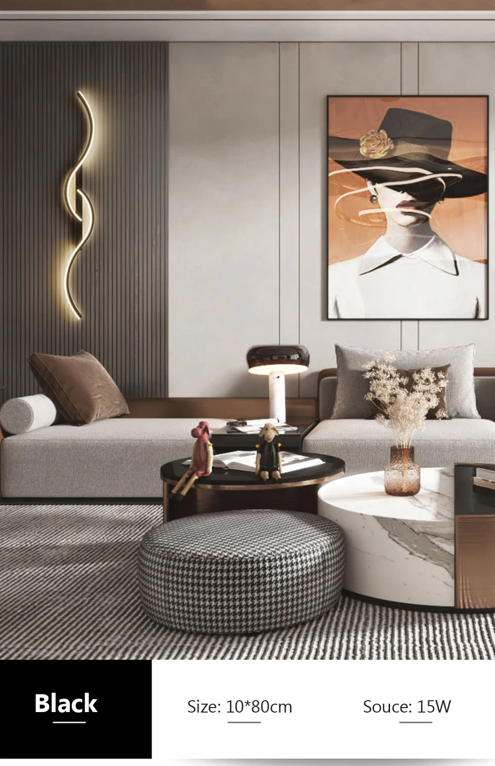 DARHYN - Waves LED Wall Lamp