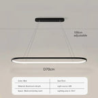 DARHYN - Modern LED Oval Overhead Pendant Light
