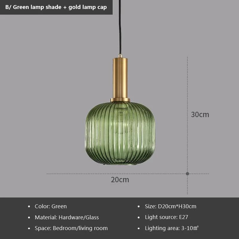 Nordic LED Glass Pendant Lamp