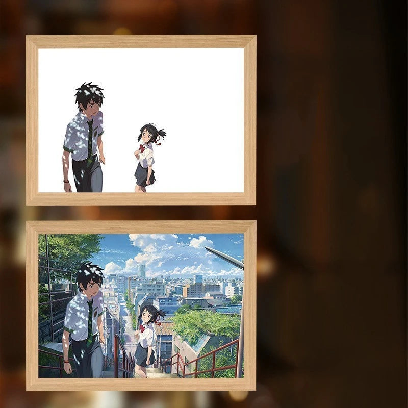 💫🌠 Your Name LED Light Frame – Where Dreams and Stars Connect 🌙💞