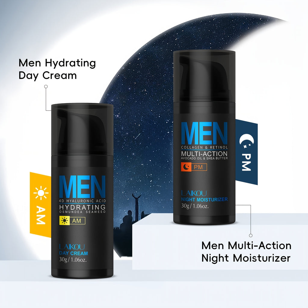 Men’s Ultimate Hydration &amp; Oil-Control Skincare Set 💧🔥