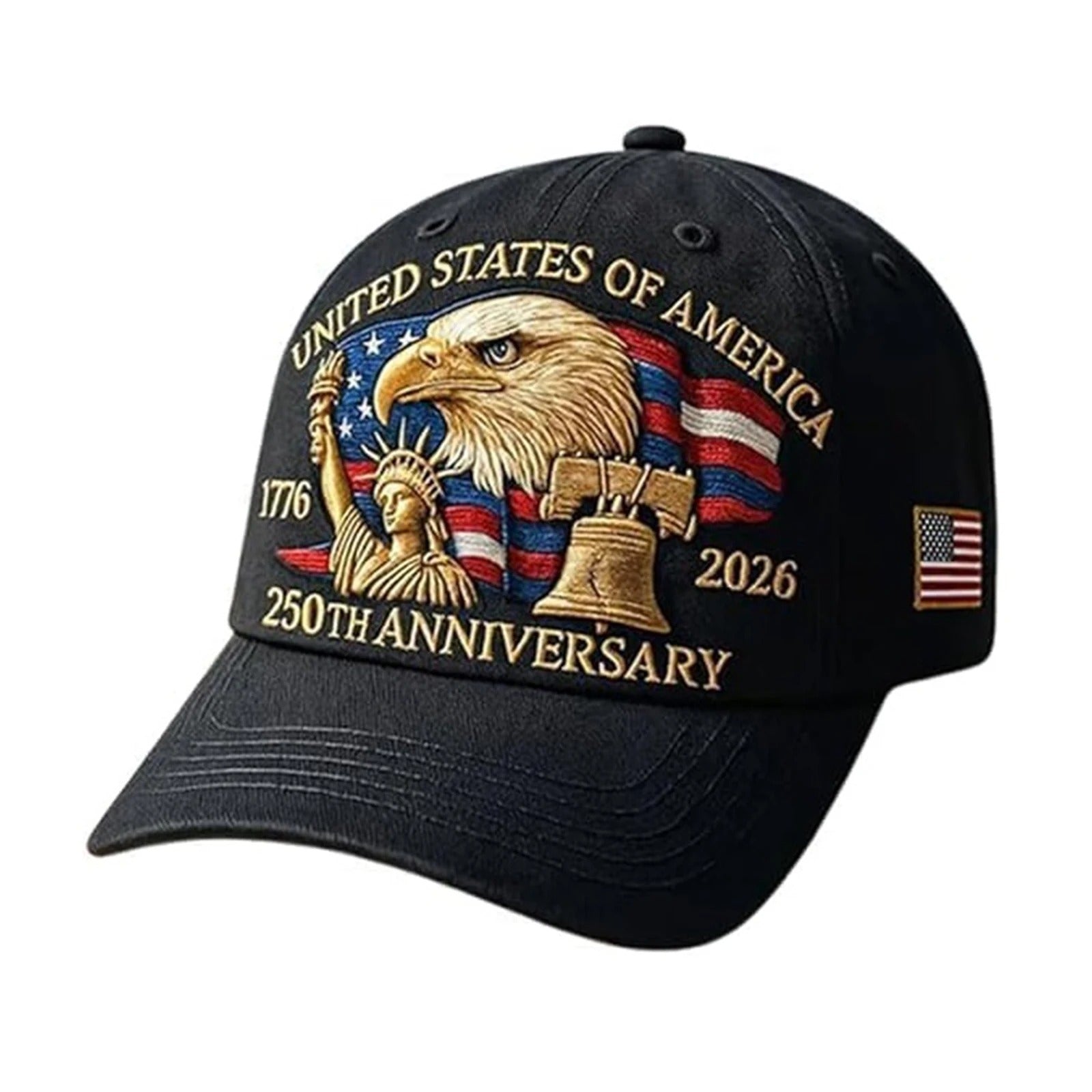 250th Anniversary Patriotic Eagle Cap – Celebrate the Spirit of America