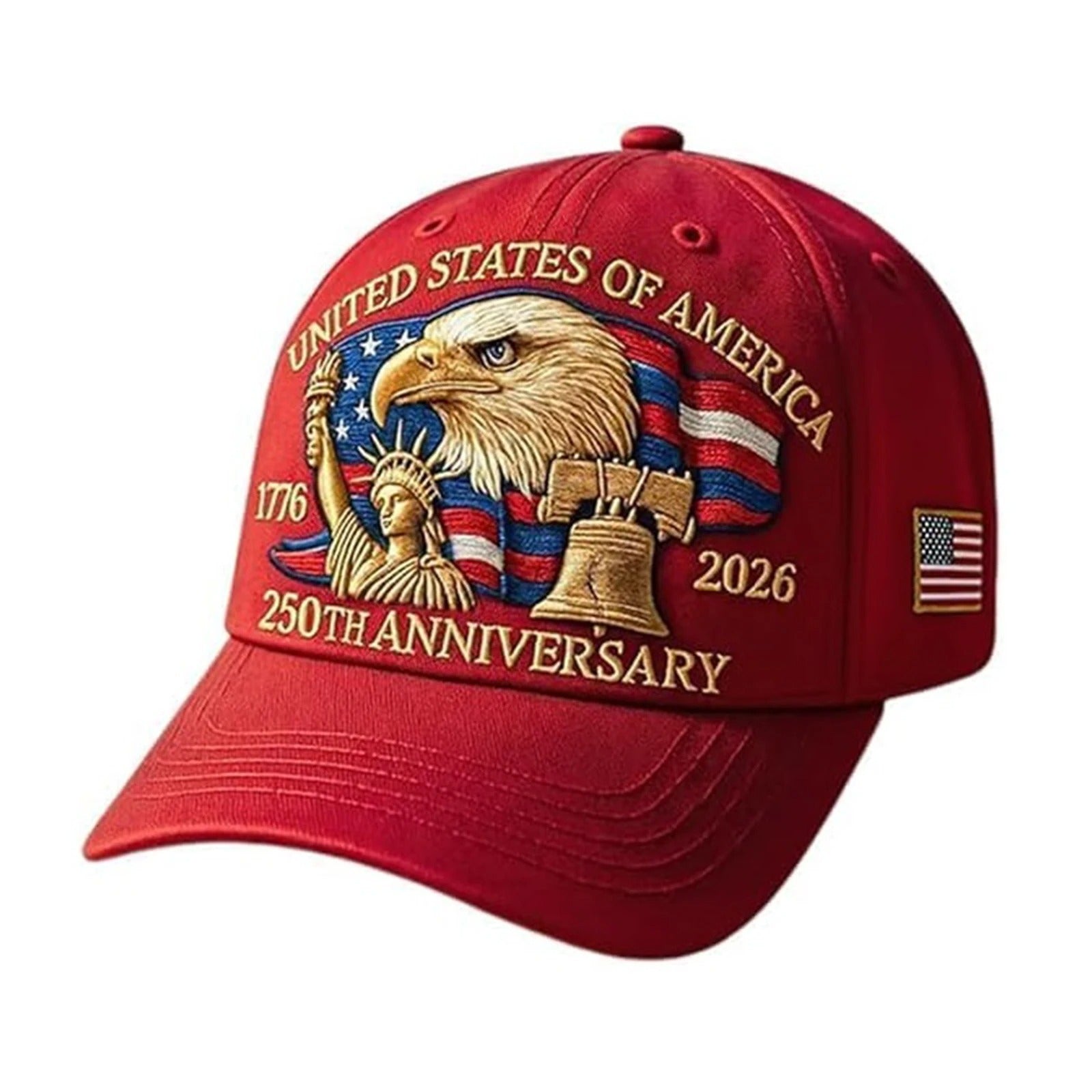 250th Anniversary Patriotic Eagle Cap – Celebrate the Spirit of America