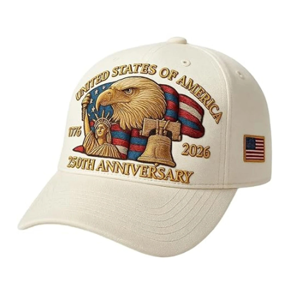 250th Anniversary Patriotic Eagle Cap – Celebrate the Spirit of America