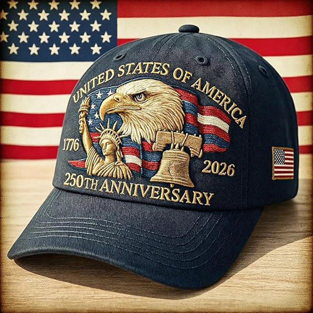 250th Anniversary Patriotic Eagle Cap – Celebrate the Spirit of America