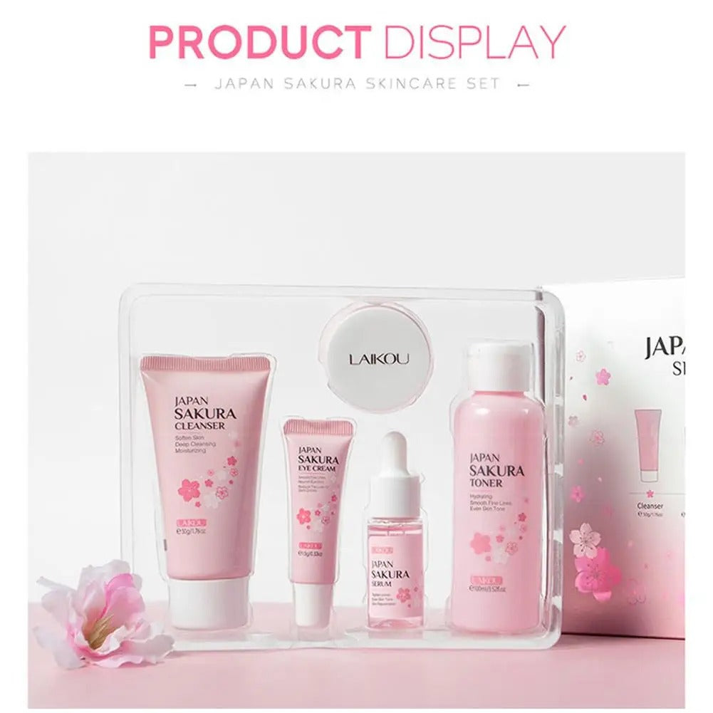 🌸 Japan Sakura 5-Piece Skin Care Set