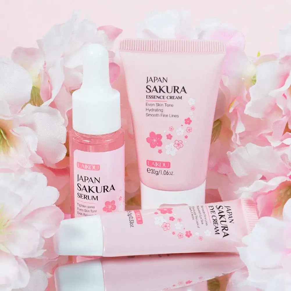 🌸 Japan Sakura 3-Piece Skincare Kit