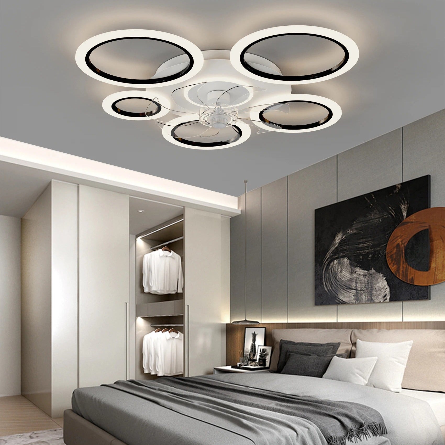 Integrated Ceiling Fan Light