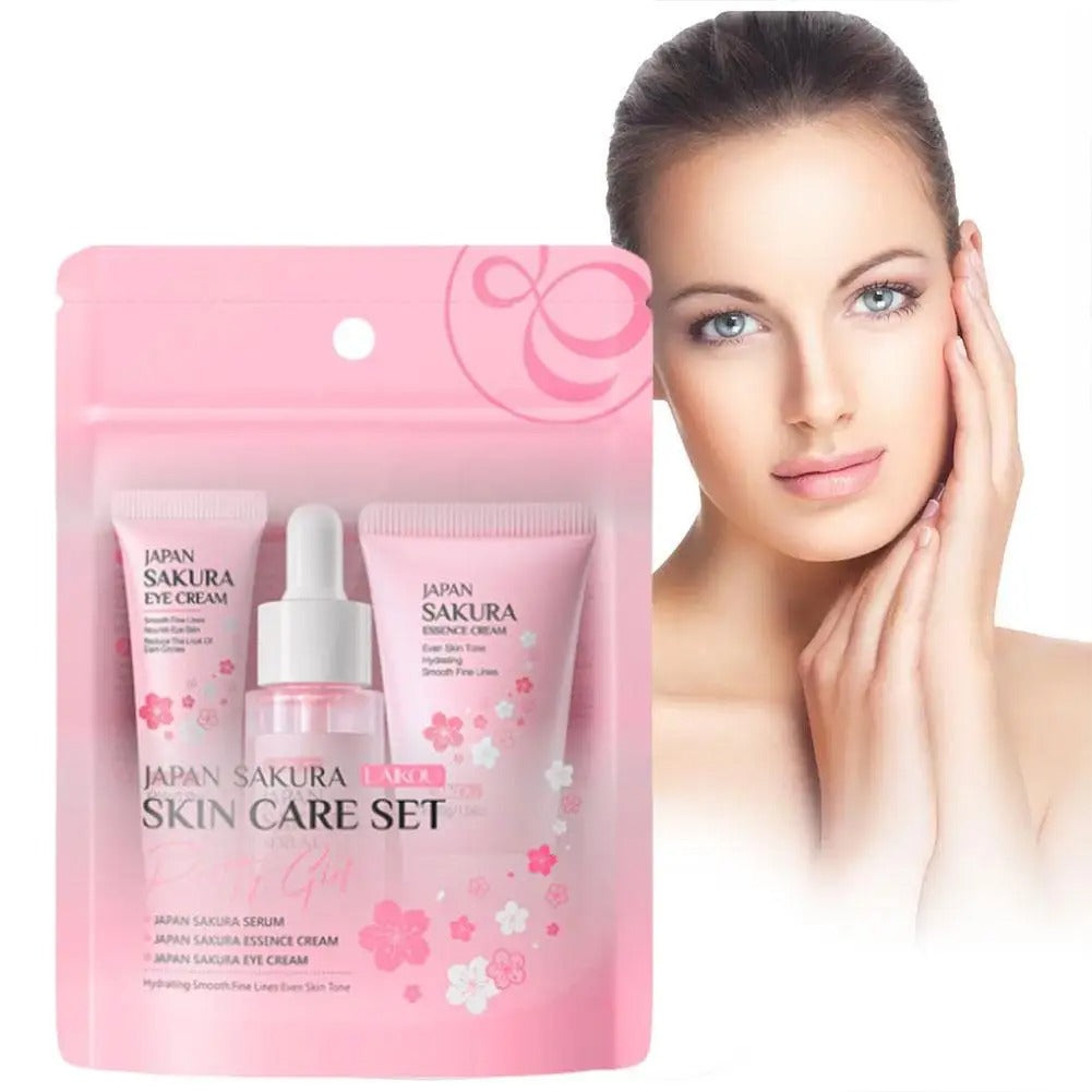 🌸 Japan Sakura 3-Piece Skincare Kit