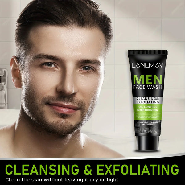 LANEMAY Men’s Oil-Control Face Wash