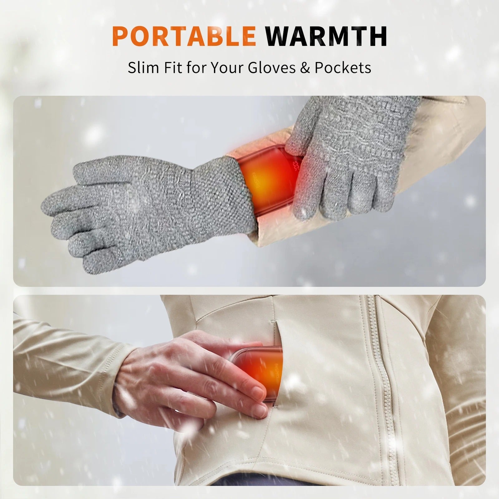 🔥 ColdSky™ By Nexsegon Rechargeable Hand Warmer — Smart Warmth, Anytime, Anywhere