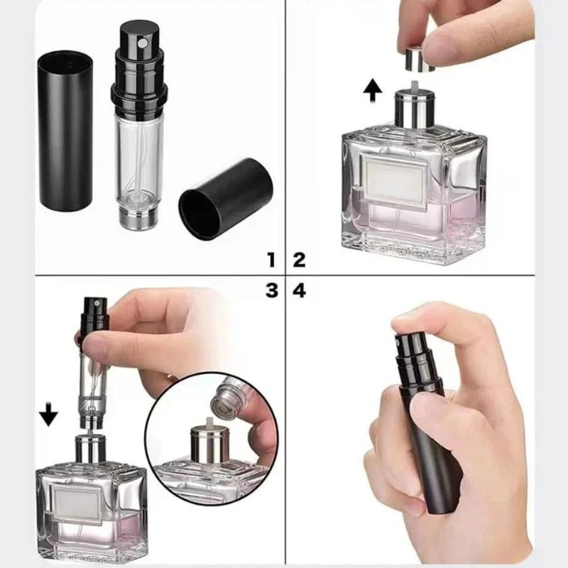 ✨ PocketScent™ – The Ultimate Travel Perfume Atomizer