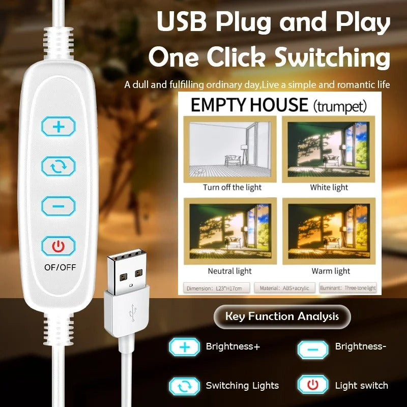 ✨ The Home, City & Sky LED Light Frame Collection – Bring Every View to Life