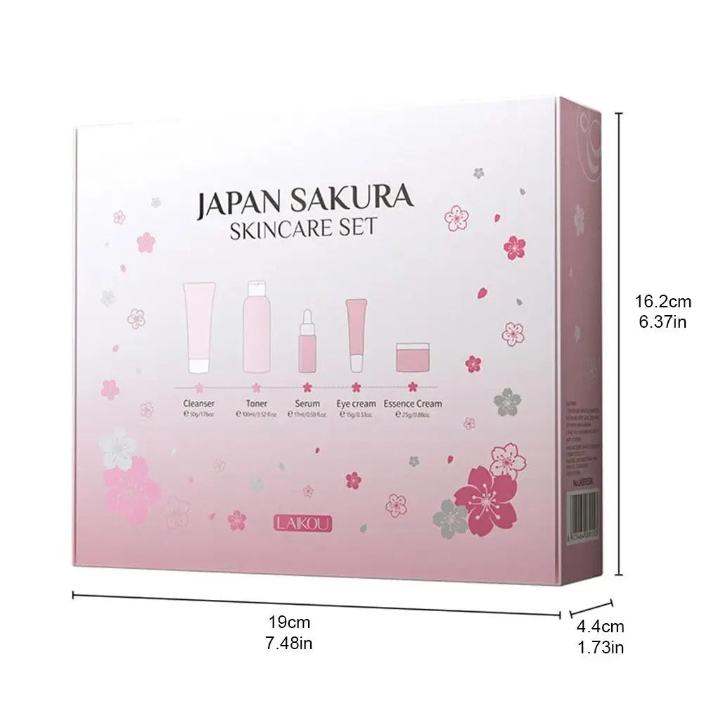 🌸 Japan Sakura 5-Piece Skin Care Set