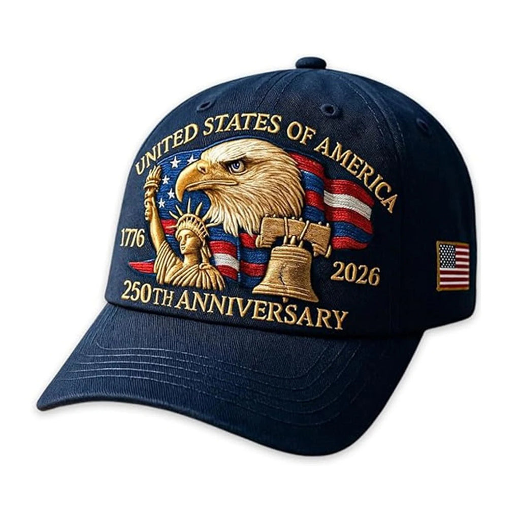250th Anniversary Patriotic Eagle Cap – Celebrate the Spirit of America