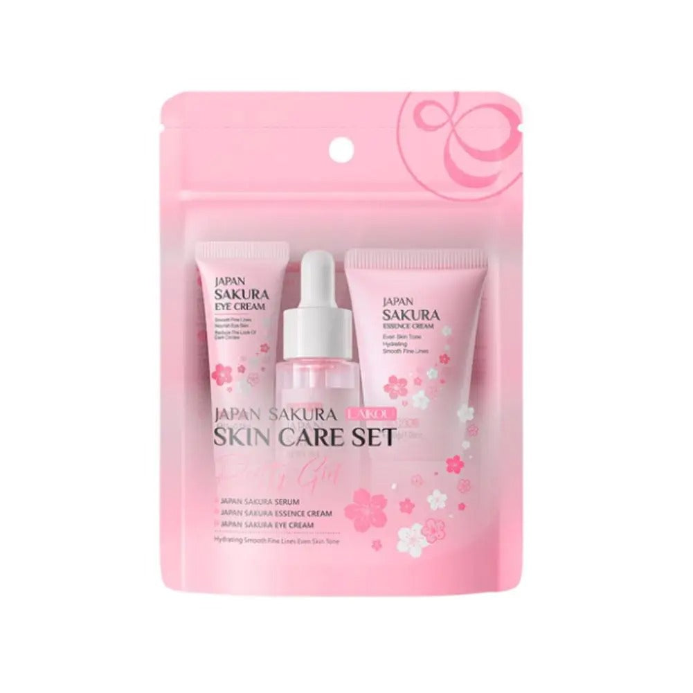 🌸 Japan Sakura 3-Piece Skincare Kit