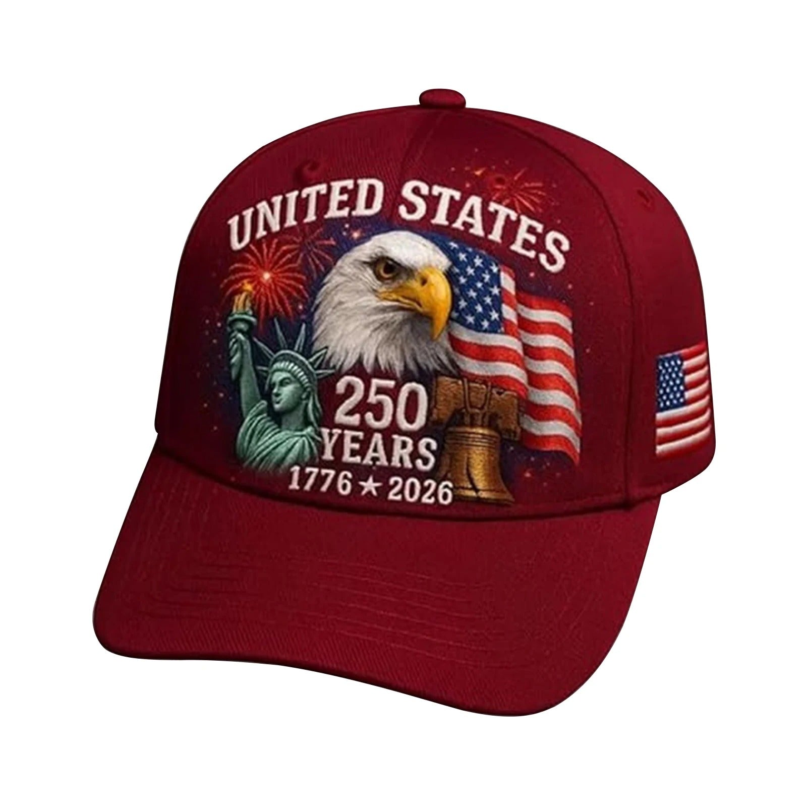 250th Anniversary Patriotic Eagle Cap – Celebrate the Spirit of America