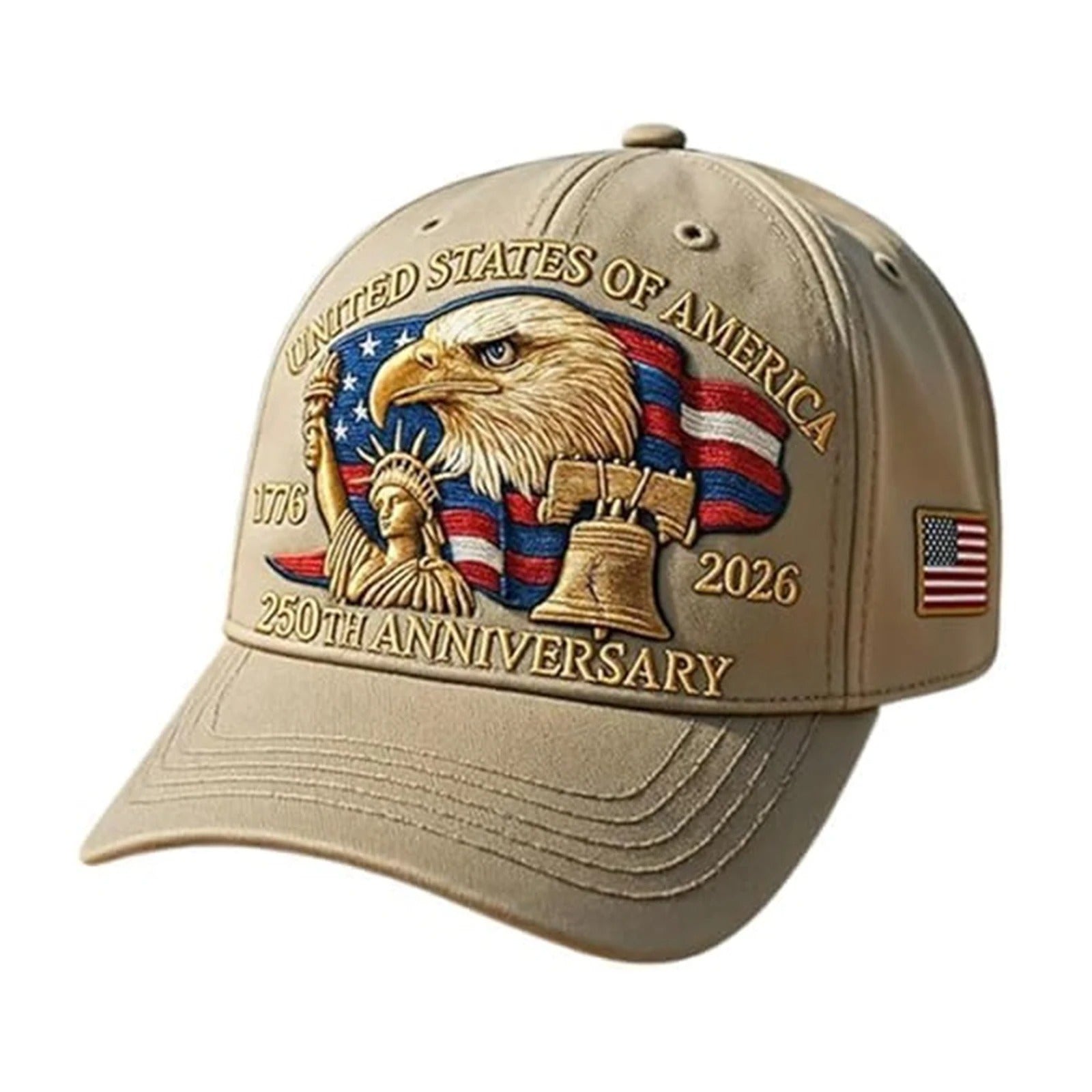 250th Anniversary Patriotic Eagle Cap – Celebrate the Spirit of America